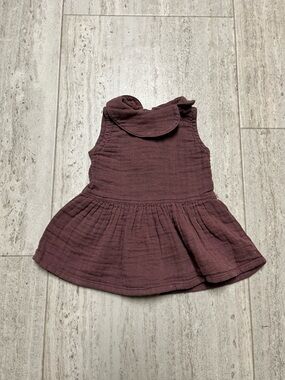 City Mouse Organic Cotton Dress Purple